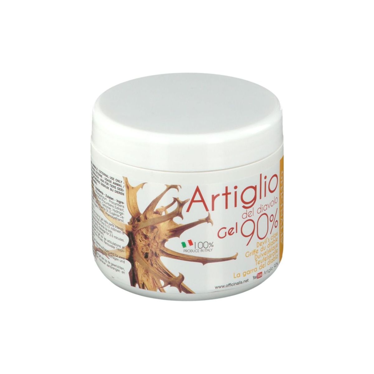 Artiglio Del Diavolo Gel Cani e Gatti 90 Per Cento 250ml